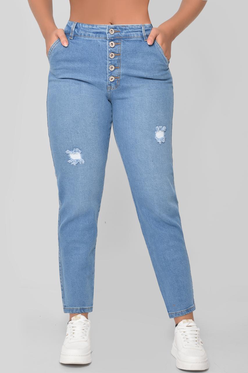 5. Jeans Mom Tiro Alto Ref 5009