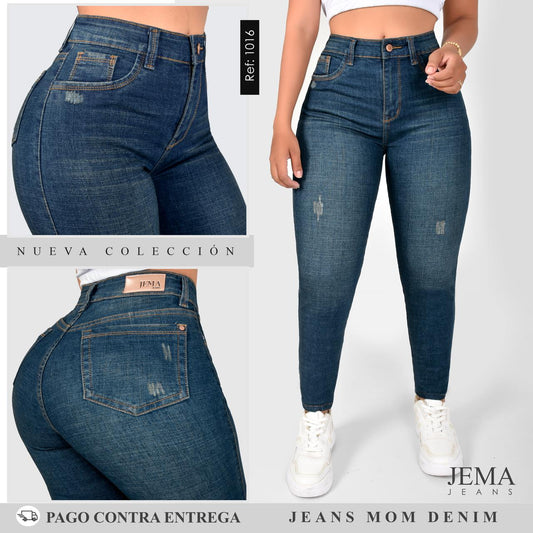 Jeans Skinny Tiro Alto Ref 1016