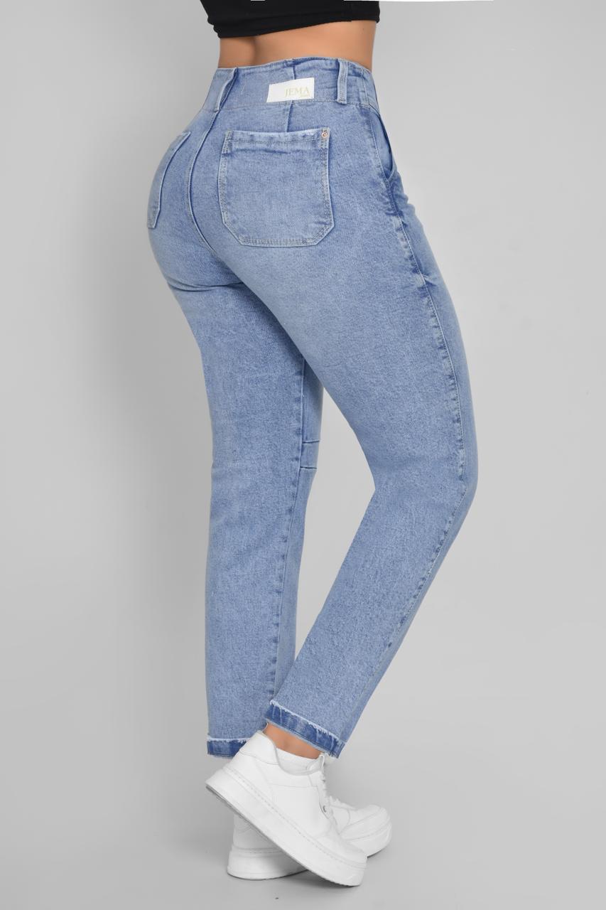 5. Jeans Mom Tiro Alto Ref 5014