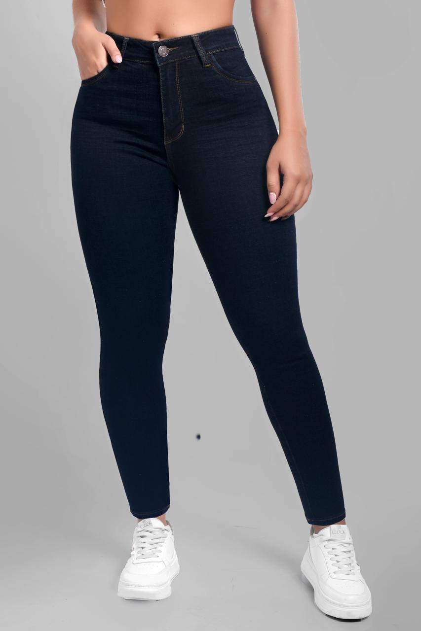 1. Jeans Skinny Tiro Alto Ref 1049